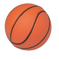 4.5" Basketball Squeezies Stress Reliever
